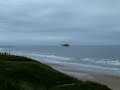 Sea king Helicopter Landing on Beach Sea king Helicopter Landing on Beach