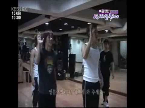 091215 Rain Bi talk & teach MBLAQ GOOD love Dance
