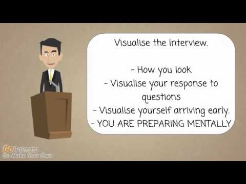 how to control nerves before an interview