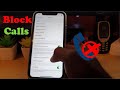How To Block Calls On Iphone 11