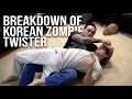 Eddie Bravo THE KOREAN ZOMBIE VS LEONARD GARCIA (Twister Breakdown)