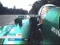 Eddie Irvine Jaguar F1 Monza 2002