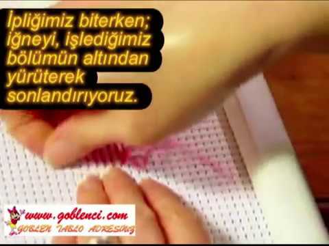 goblen - http://www.goblenci.com Bu videoda, yarım çarpı işi çarpı işi ve iğne ardı tekniklerini bulabilirsiniz. Ayrıca işleme ile ilgili ipuçları yeralmaktadır.