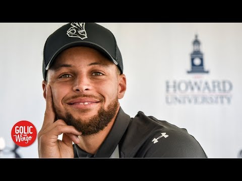 Video: Stephen Curry to fund Howard University’s golf program | Golic and Wingo