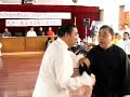 twins push hands