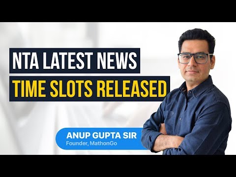 NTA New Notice | JEE Mains 2019 Online Time Slots ⚡⚡🔥