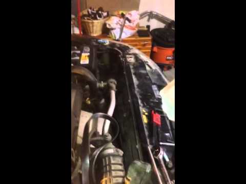 1999 Saab 9-5 Alternator Removal Part 2