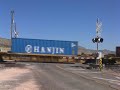 BNSF Intermodal Freight w/Nice Leslie Horn! - Seligman,AZ BNSF Intermodal Freight w/Nice Leslie Horn! - Seligman,AZ