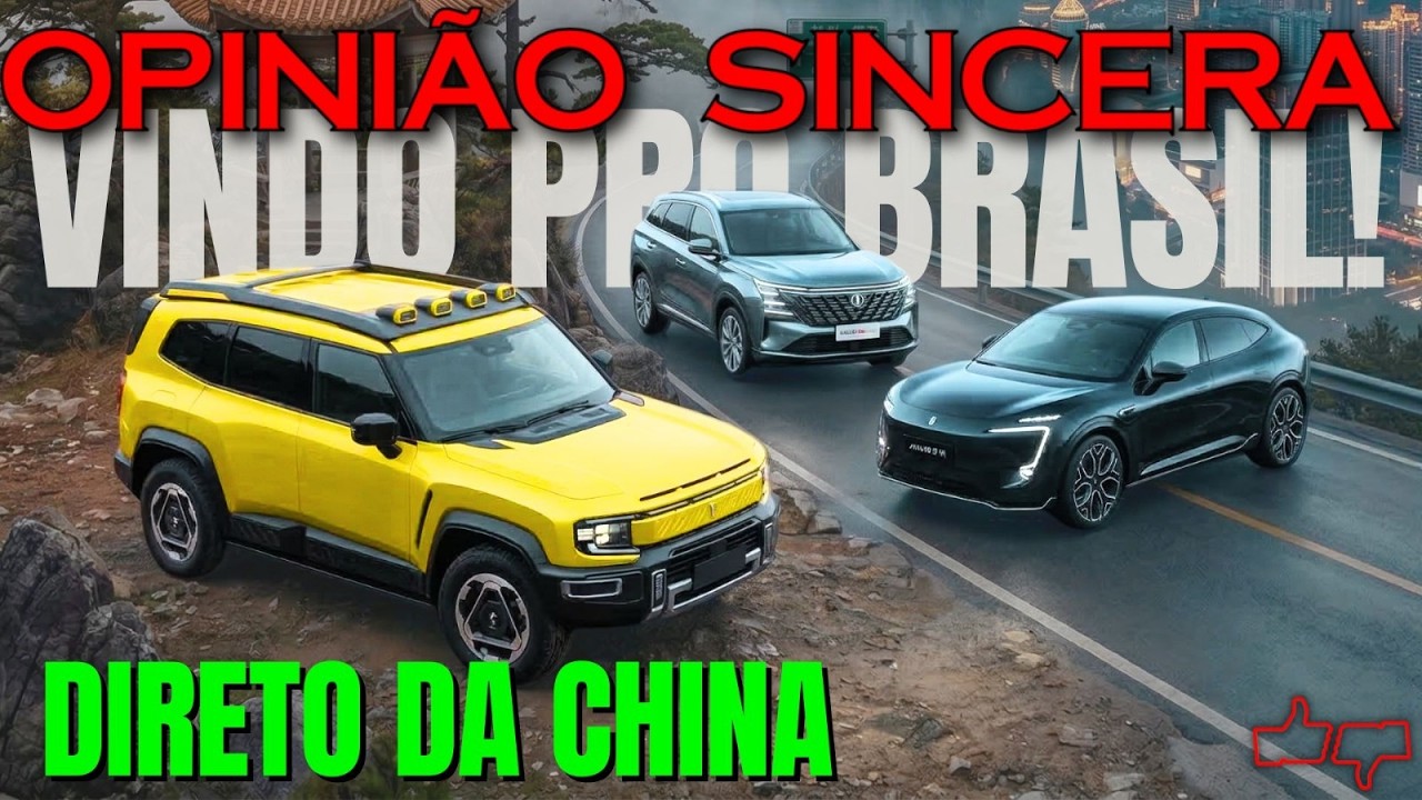 DIRETO DA CHINA! Carros que vem para o Brasil. Changan, Avatr, Deepal, Nevo. Farão sucesso? Preço?