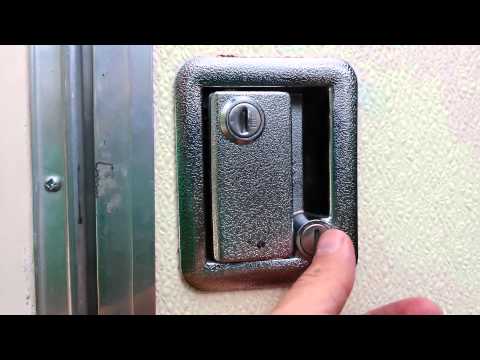 how to repair rv door