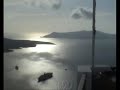 sinking cruise ship -santorini