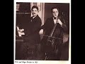 Fritz and Hugo Kreisler - Liebesleid