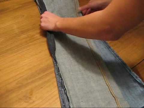 how to dye stitching on jeans