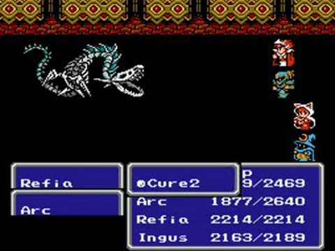 how to cure mini ff3