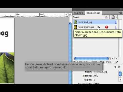 Bij het verzenden van een Indesign-bestand naar Almanakker is het belangrijk dat je ook alle gebruik