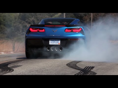 C7 Corvette Stingray - Massive Burnout Compilation