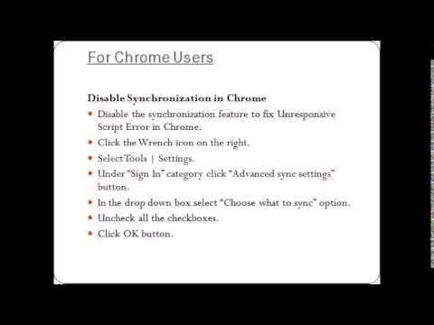 how to troubleshoot script errors in google chrome