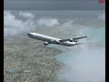 FSX WilcoA340 takeoff from Fukuoka Airport