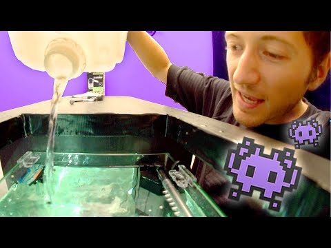 Wasser im UFO Aquarium!