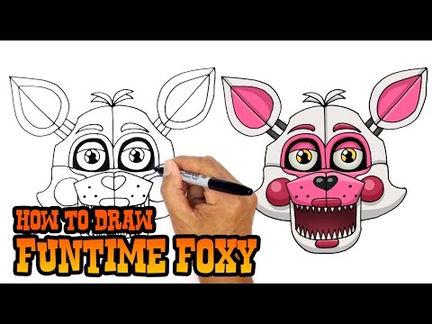 video-linktoworks-How to Draw Funtime Foxy | FNAF Sister Location