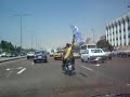 Video I took while driving of Zamalek fans, before the match against Al-Ahly.