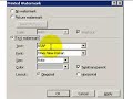 How to create Watermark in MS Word How to create Watermark in MS Word