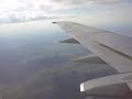 vol en boeing 737 vers la pologne, et atterrissage sur varsovie.