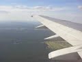 vol en boeing 737 vers la pologne, et atterrissage sur varsovie.