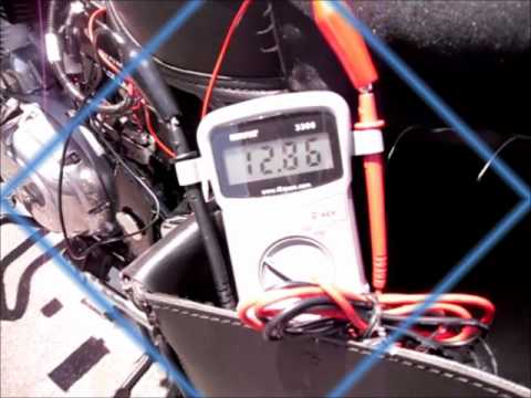 how to check voltage output on alternator