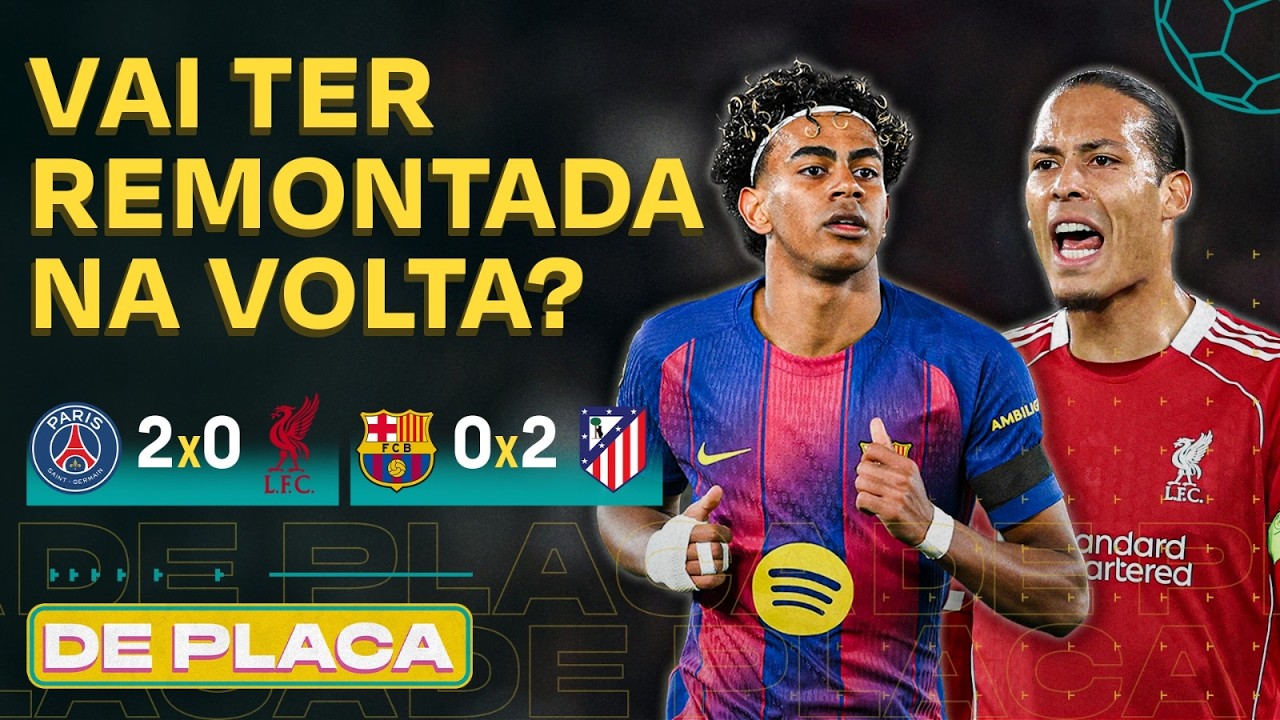 FLAMENGO VENCE NA ALTITUDE; JUNIOR 1X1 PALMEIRAS; TUDO SOBRE A CHAMPIONS | De Placa 09/04/2026