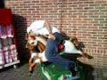 Mike op hobbelpaard @ Appie! in tussen uur Pt.1 Mike op hobbelpaard @ Appie! in tussen uur Pt.1