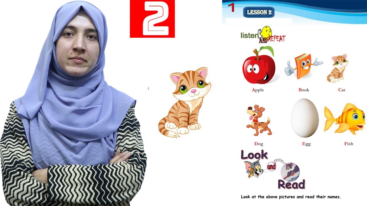 Class 4 - English _ Lesson 2 _ Session 7th / انگلیسی څلورم ټولګی - لوست 2