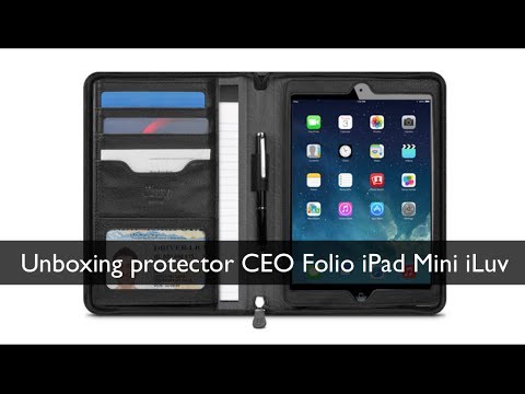 Unboxing Protector CEO Folio para iPad Mini, iPad Mini Retina iLuv