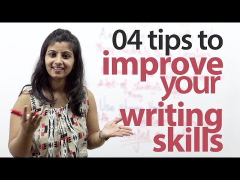 how to improve english writing