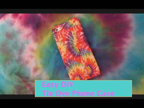 how to dye phone case