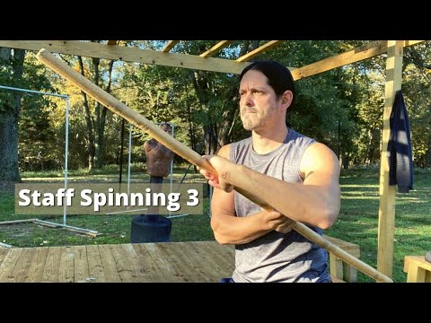 Staff Spins 3 - Extended Figure 8 | Kali Escrima Arnis