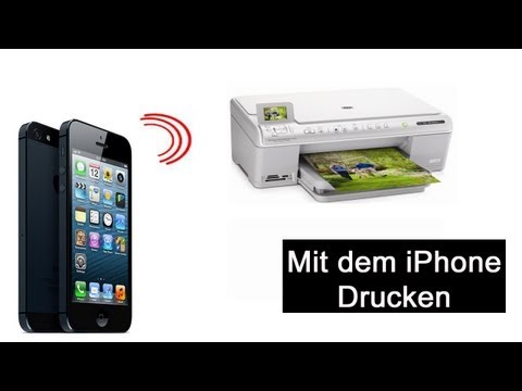 Mit dem iPhone Drucken (Ohne Airprint Drucker)