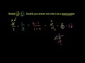 Multiplying Fractions and Mixed Numbers Video Tutorial