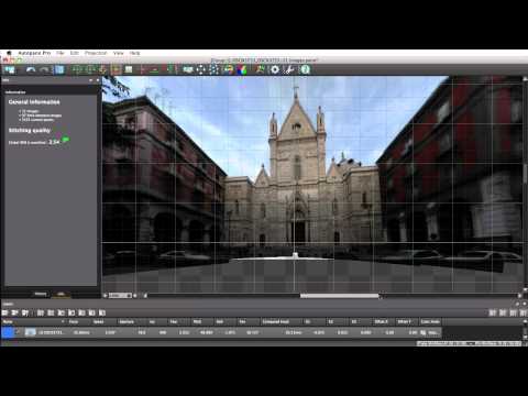 Autopano: Projection modes