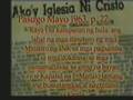 INCM members recognized Felix Manalo as Angel - Part II