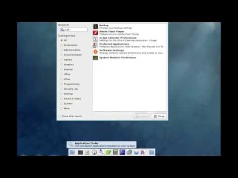 how to set xfce as default