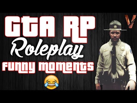 GTA 5 RP FUNNY MOMENTS (Life of a Cop on a GTA RolePlay Server)