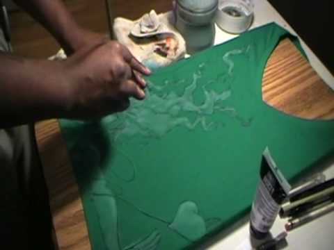 how to hand paint t shirts
