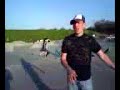 Volnessj and Alison run through the skate park =]