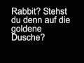 Die goldene Dusche
