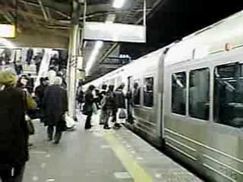 Train in Japan (JR Tokaido Line)