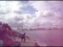 Gorch Fock- Auffahrt in Warnemünde-Hansesail 08