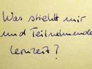 Unterrichtsreflektion