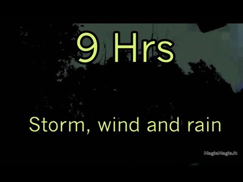 Sound Of Wind - Storm, wind and rain sound effect 9Hrs 9 hours of relaxing noise from realistic thunder and rain in high quality. Use this relaxing realistic hunder and rain...