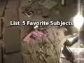 Writing A Great Script Fast: Step 5 Favorite Subjects Writing A Great Script Fast: Step 5 Favorite Subjects
